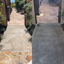 Backyard-and-sidewalk-pressure-washing-and-cleaning-transformation-time-in-Huntington-Beach-California-Experience-the-clean 2