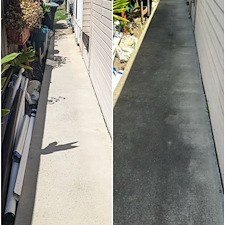 Backyard-and-sidewalk-pressure-washing-and-cleaning-transformation-time-in-Huntington-Beach-California-Experience-the-clean 6