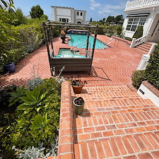 Brick-pressure-washing-in-Newport-Beach-California 4