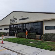 Building-exterior-wall-washing-and-soft-washing-and-algae-mold-removal-in-Riverside-California-for-commercial-building-pressure-washing 2