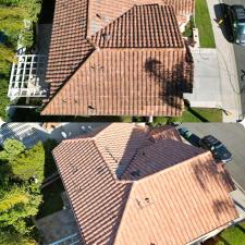 Roof-cleaning-experts-Moss-removal-from-tile-roof-in-Orange-California 2