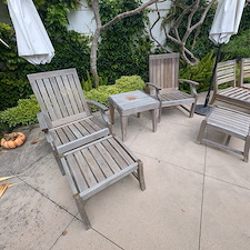 Teakwood-Furniture-Cleaning-Staining-in-Corona-del-Mar-CA 4