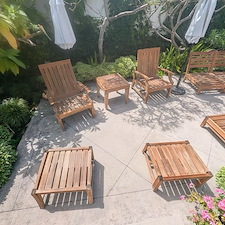 Teakwood-Furniture-Cleaning-Staining-in-Corona-del-Mar-CA 2